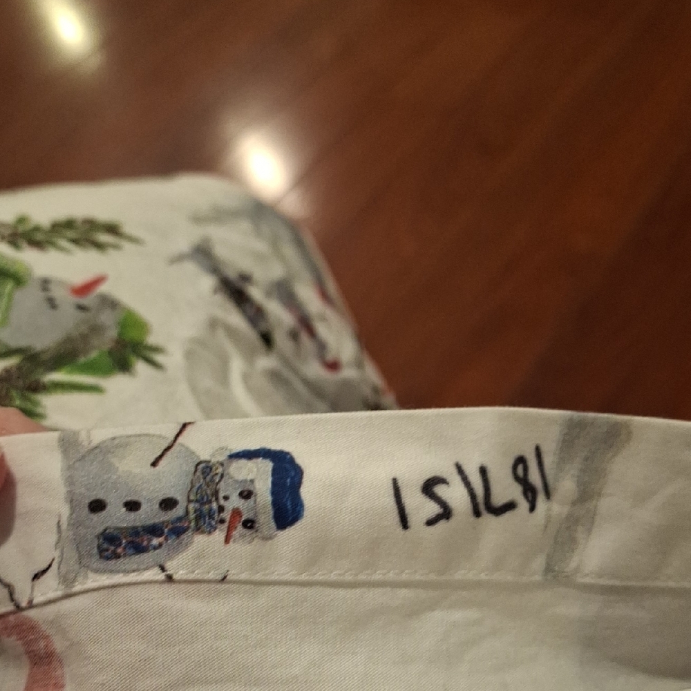 Pottery Barn Snowman Sham/Pillowcase New - Picture 8 of 8